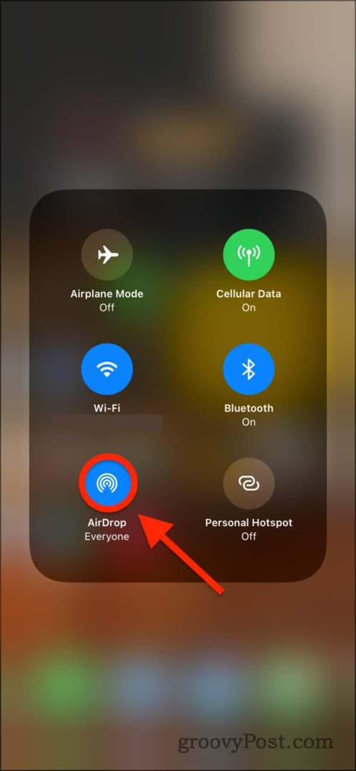 AirDrop auf dem iPhone aktivieren