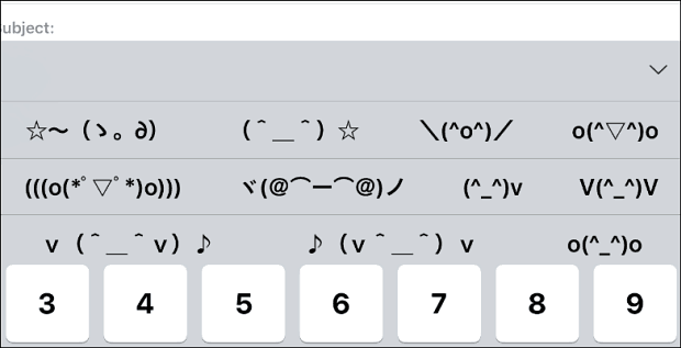Unicode-Emoticons