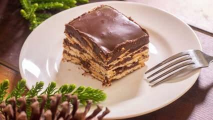 Wie macht man Pudding-Pétibor-Kekskuchen? Praktisches Rezept für Petibor-Kuchen