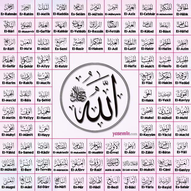 Die Namen Allahs (Asmaul Husna)