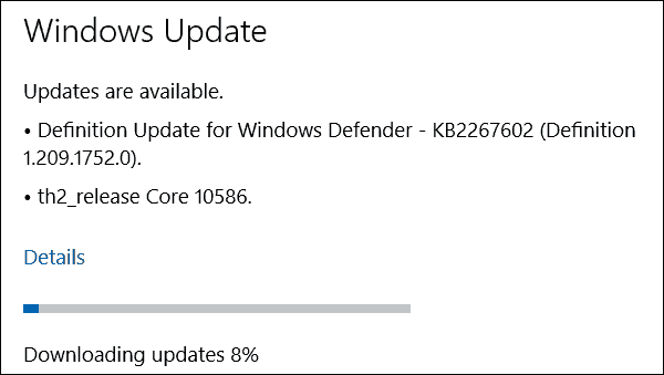 Windows 10 PC Preview Build 10586 jetzt verfügbar
