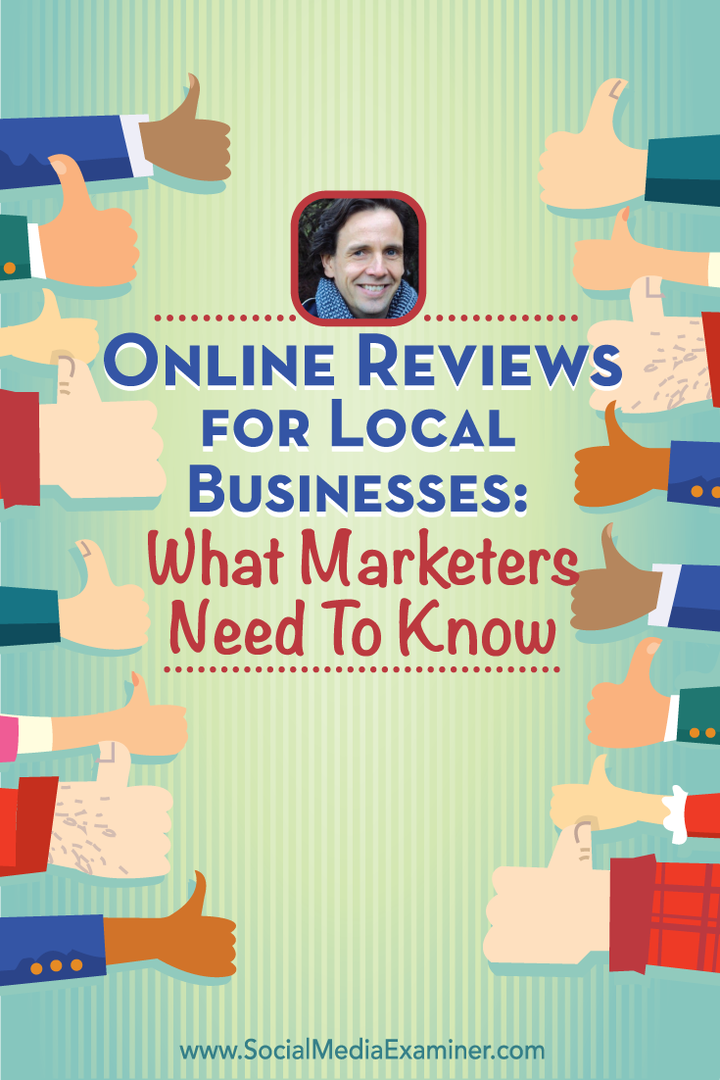 Online-Bewertungen für lokale Unternehmen: Was Vermarkter wissen müssen: Social Media Examiner