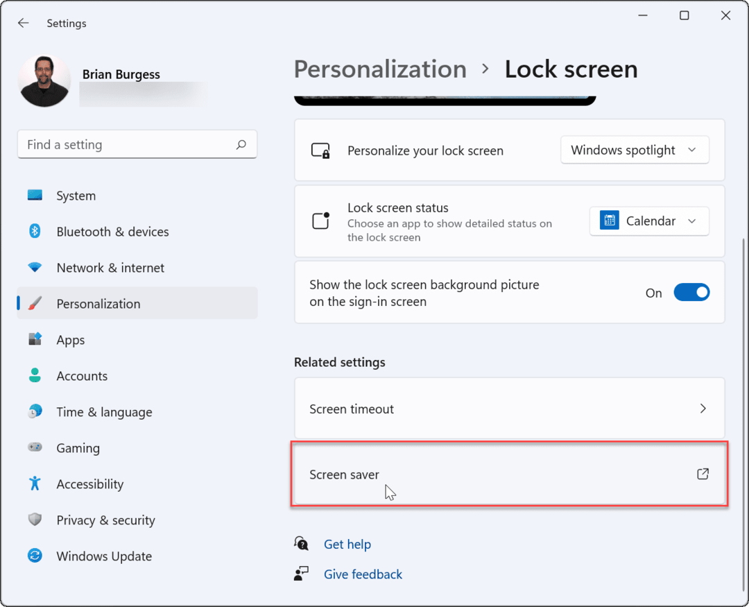 So aktivieren und verwenden Sie Bildschirmschoner unter Windows 11