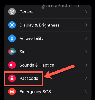 Apple Watch-Passwort