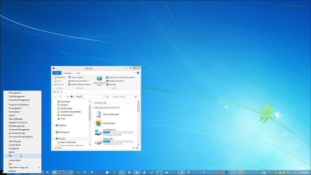 Windows 8.1 Desktop-Hintergrund