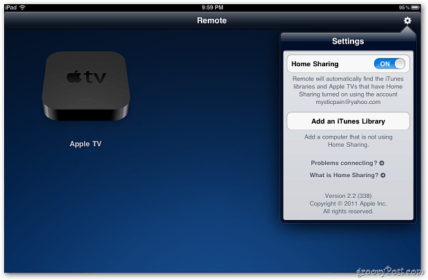 Remote von Apple