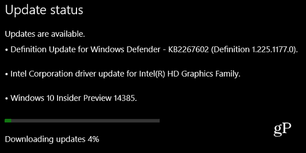 Windows 10 Preview Build 14385 für PC und Mobile freigegeben