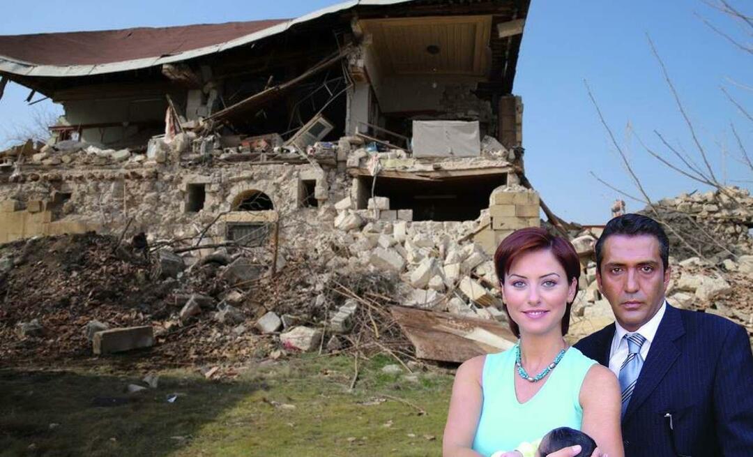 Die Serie 'Zerda' wurde gedreht! Das Hurşit Ağa Herrenhaus wurde bei dem Erdbeben zerstört