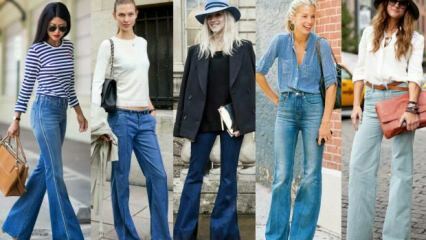 Wie man schmale Jeans festzieht? 