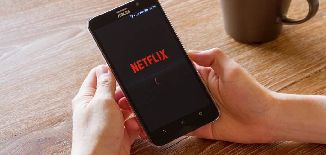 Begrenzen Sie die Datenmenge, die Netflix beim Anzeigen von Ihrem Telefon aus verwendet