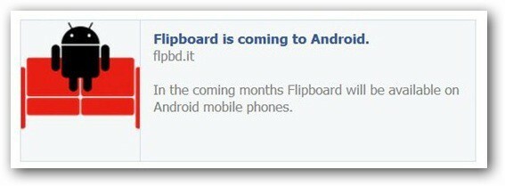 Flipboard für Android kann jetzt Ihnen gehören