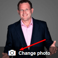 Ändern Sie LinkedIn in der Profilfoto-Funktion