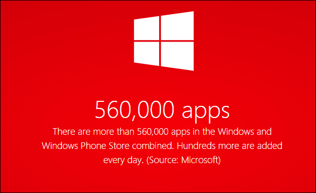 eine halbe Million Apps
