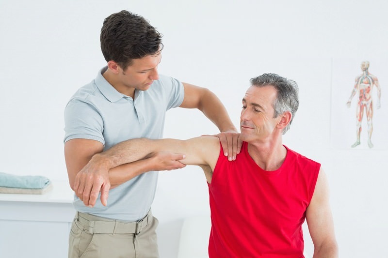 Physiotherapie ist wichtig beim Muskelziehen