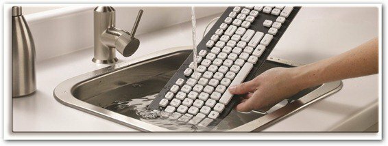 Abwaschbare Tastatur Logitech K310