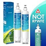 Waterdrop NSF 53 & 42 zertifizierter Kühlschrankwasserfilter, kompatibel mit GE RPWF (nicht RPWFE), Advanced, 2er-Pack