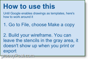 Wie man Wireframes in Google Docs erstellt