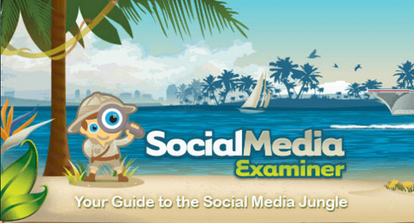 Der Slogan des Social Media Examiner ist Ihr Leitfaden für den Social Media-Dschungel.