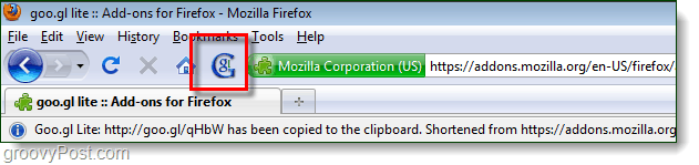 goo.gl Firefox-Add-On