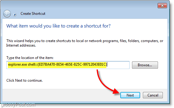 Windows 7 Screenshot-Name die Verknüpfung dieser verrückten Erweiterung Name