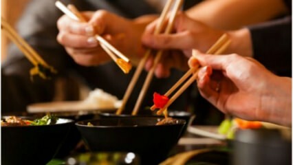 Wie benutzt man Chopstick - Stick?