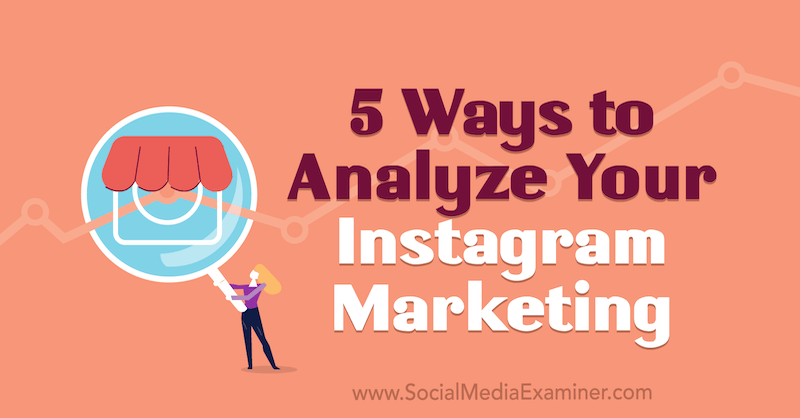 5 Möglichkeiten, Ihr Instagram-Marketing von Tammy Cannon auf Social Media Examiner zu analysieren.