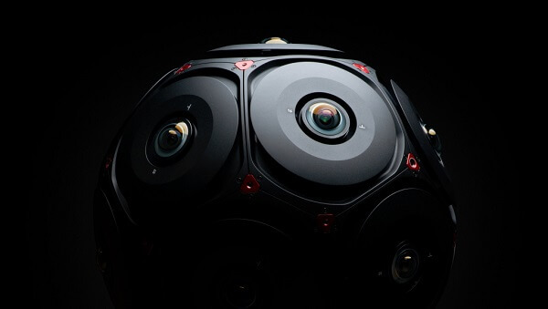 Oculus stellte die Manifold-Kamera von RED mit Facebook 360 vor, einer professionellen 3D-360/360 ° -Kamera, die in Zusammenarbeit mit RED entwickelt wurde.