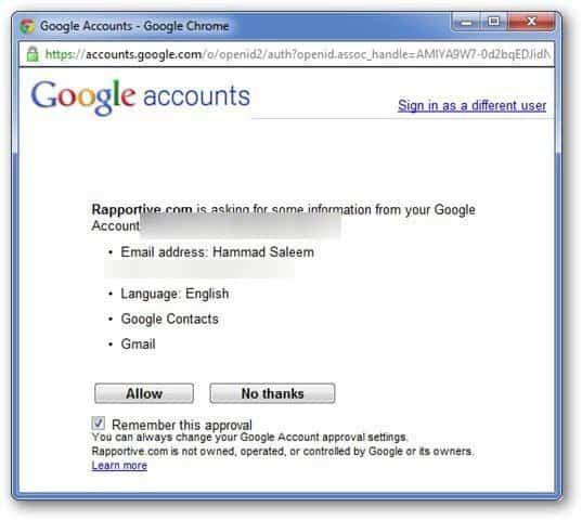 Google-Autorisierung