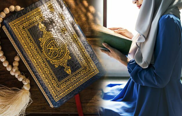 Kann eine Frau mit Menstruation den Koran lesen? Frau, die den Koran liest