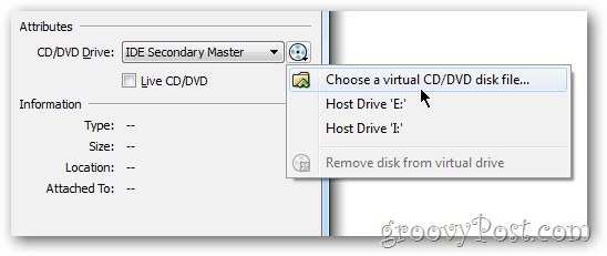 VirtualBox Setup ISO-Datei Windows 8