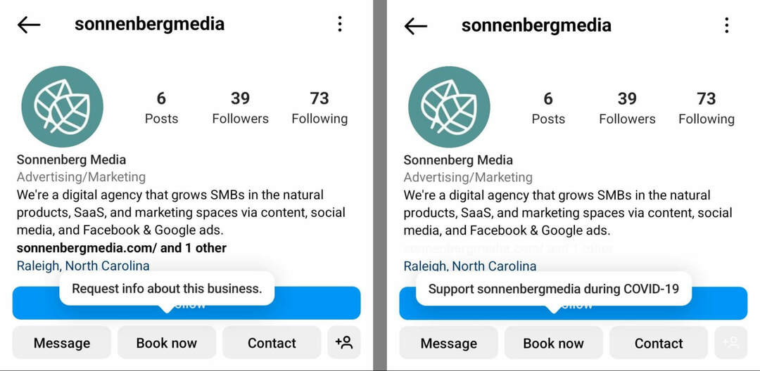 warum-Vermarkter-Instagrams-Buchungs-und-Reservierungstools-zusätzliche-Callouts-Aktionsschaltflächen-Informationen-über-dieses-Unternehmen-anfordern-Support-Benutzername-sonnenbergmedia-Beispiel-2