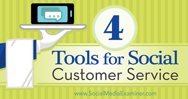 Social-Media-Kundendienst-Tools