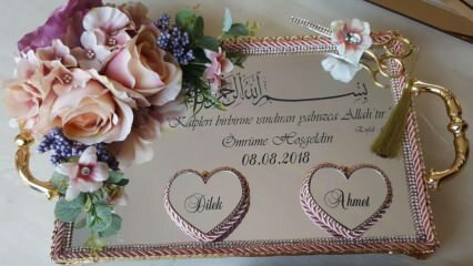 Verlobung und Verlobungsgebet! Arabisches Gebet, das gelesen werden muss, während Wörter angesprochen und geschnitten werden