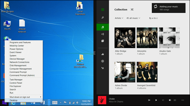 So fügen Sie Xbox Music in Windows 8.1 Ihre eigene Musiksammlung hinzu