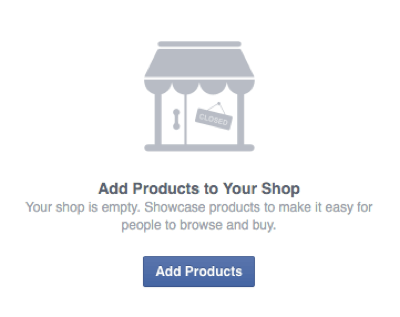 Produkte zum Facebook-Shop hinzufügen