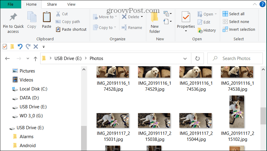 Dateien auf dem PC