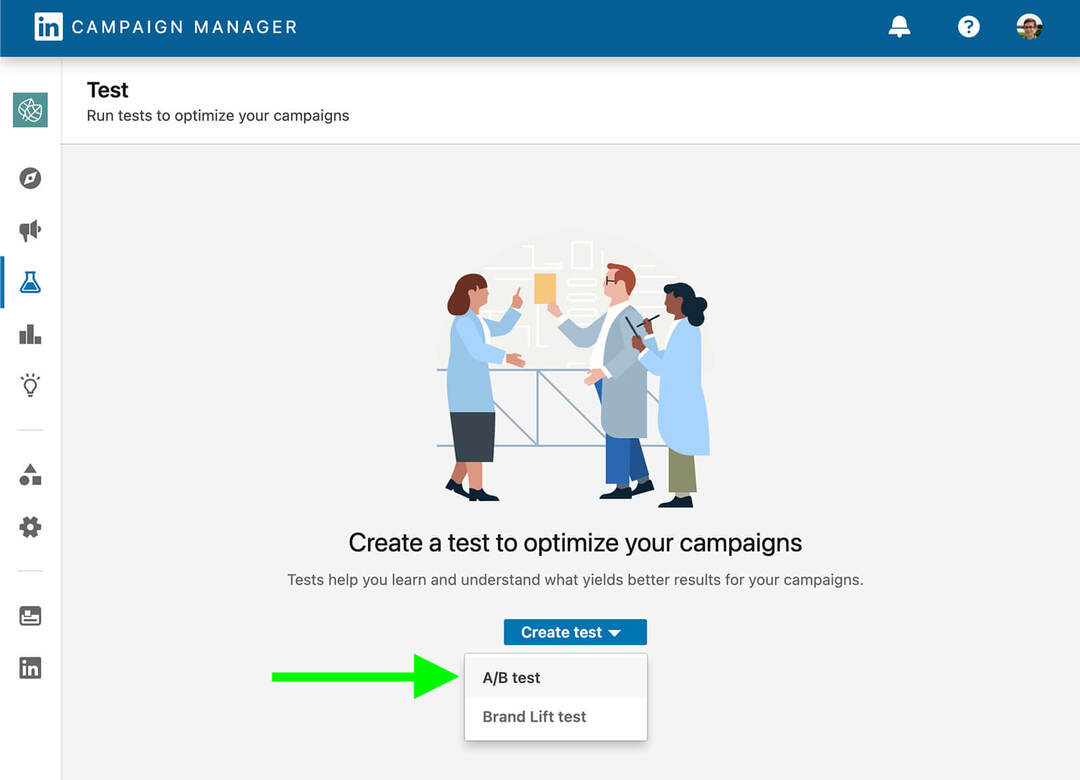 LinkedIn-Anzeigen: So führen Sie A/B-Tests zu effektiven Kampagnen durch: Social Media Examiner