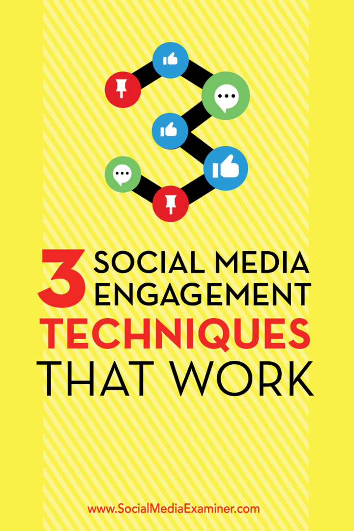 Verbesserung des Engagements in sozialen Medien