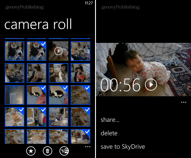 Windows Phone 8: Hochladen von Fotos und Videos auf SkyDrive