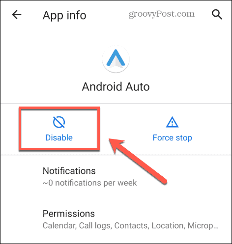 Android automatisch deaktivieren