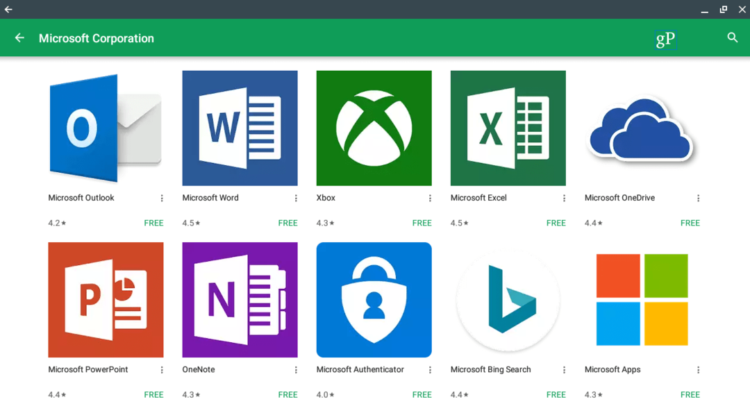 Microsoft Office für Chromebooks ist jetzt verfügbar
