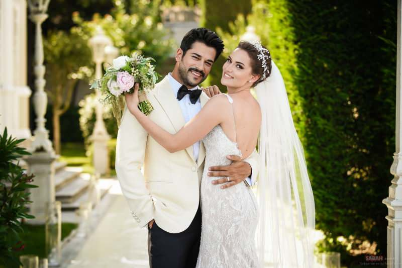 Burak Özçivit und Fahriye Evcen haben 2017 geheiratet
