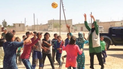 'Syriens Kinder, die vergessen, Spiele zu spielen ...