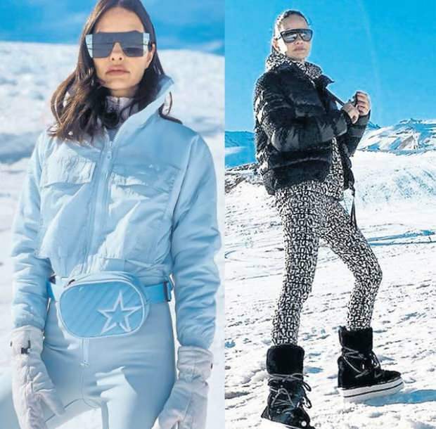 Die Ausgaben der Schneesaison der berühmten Schauspielerin Yasemin Özilhan sind erstaunlich!