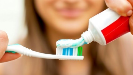 Bereiche, in denen Sie Zahnpasta verwenden können 