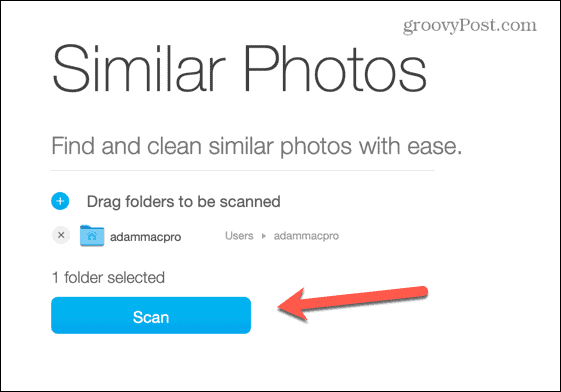 Cleaner One Pro scannt ähnliche Fotos