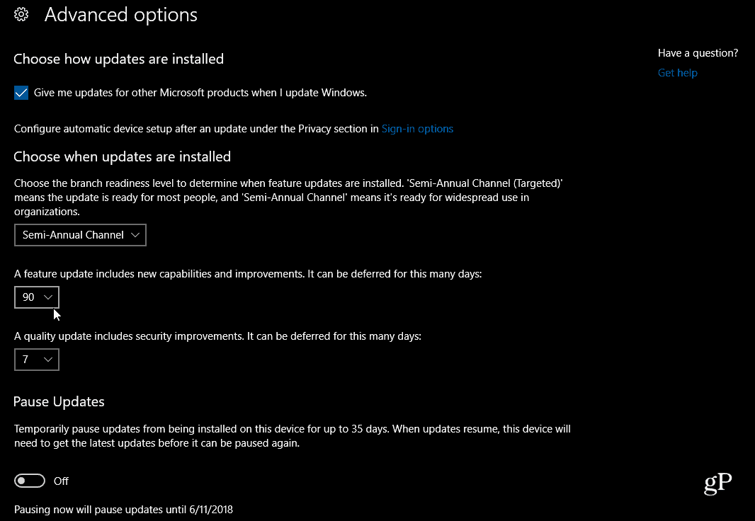 PSA: Warten Sie beim Aktualisieren auf Windows 10 1803, Update April 2018