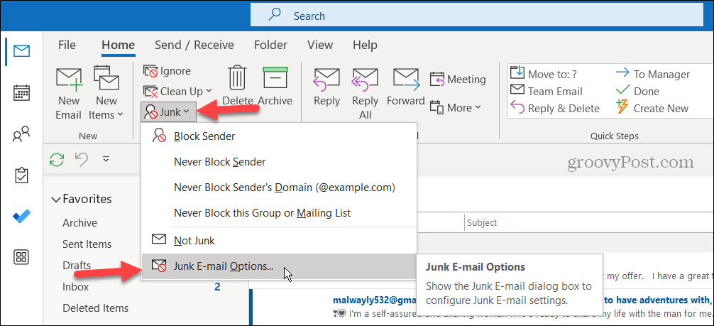 Outlook wird nicht synchronisiert