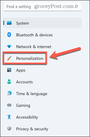 Windows-Personalisierung