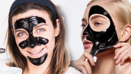 Was sind die Vorteile einer schwarzen Maske? Wie wird eine schwarze Maske auf die Haut aufgetragen?